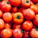 bunch of ripe tomatoes