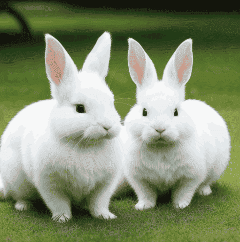 Albino Rabbits