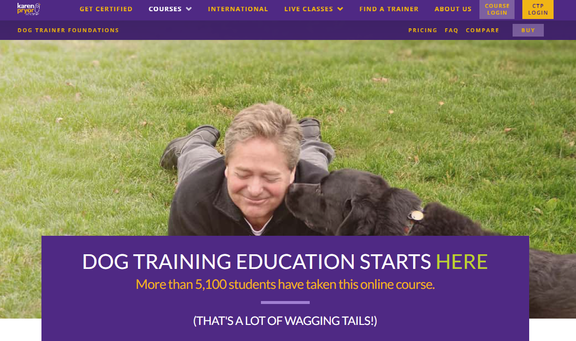 Foundations of Dog Training by Karen Pryor Academy