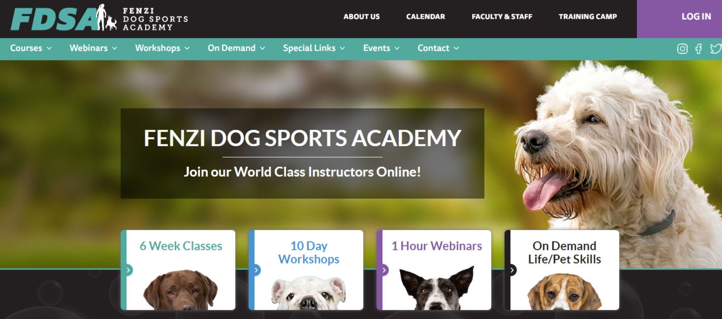 The Fenzi Dog Sports Academy by Denise Fenzi 